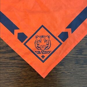 The Cub Scouts Tiger Rank Neckerchief